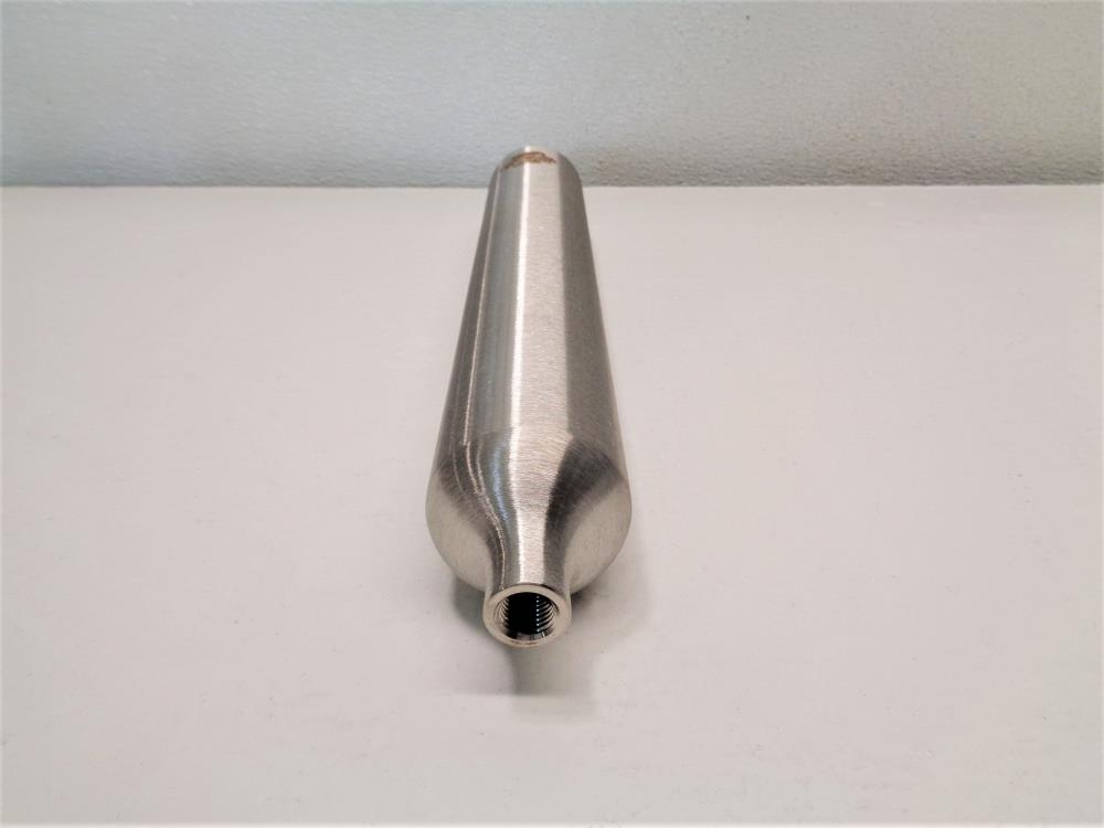 Hoke Sample Cylinder, Stainless Steel, HSSC20-2BL, DOT-3E1800, 41 M5400